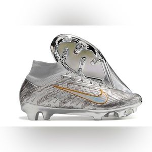 Nike Air Zoom Mercurial XXV SE Superfly 9 Elite FG - Metallic Silver/Wolf Grey